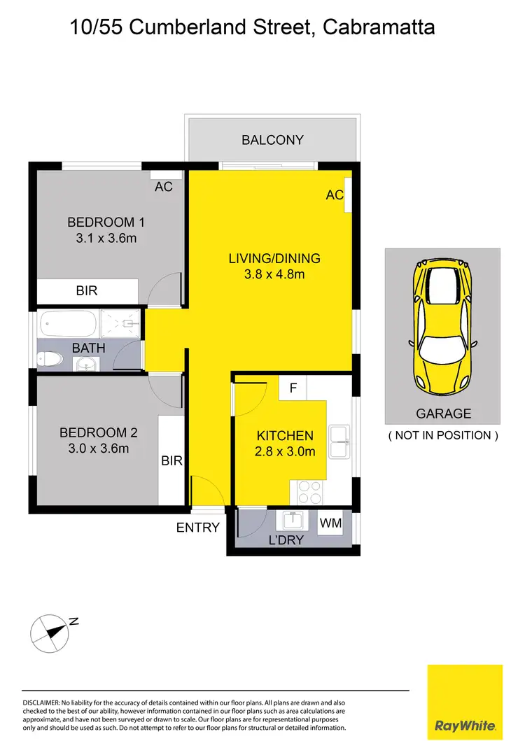 Floorplan of Homely house listing, 10/55 Cumberland Street, Cabramatta NSW 2166