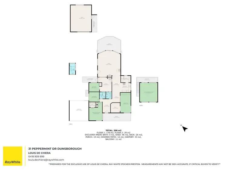 Floorplan of Homely house listing, 31 Peppermint Drive, Dunsborough WA 6281