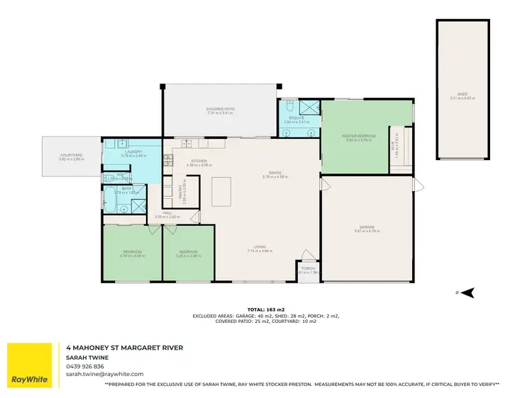 Floorplan of Homely house listing, 4 Mahoney Street, Margaret River WA 6285