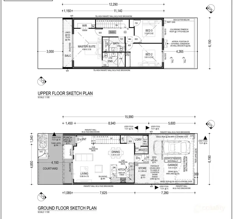 Floorplan of Homely house listing, 12/2 Crystalline Road, Spearwood WA 6163