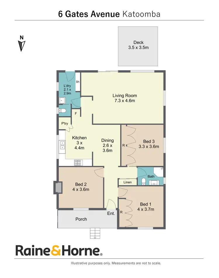 Floorplan of Homely house listing, 6 Gates Avenue, Katoomba NSW 2780