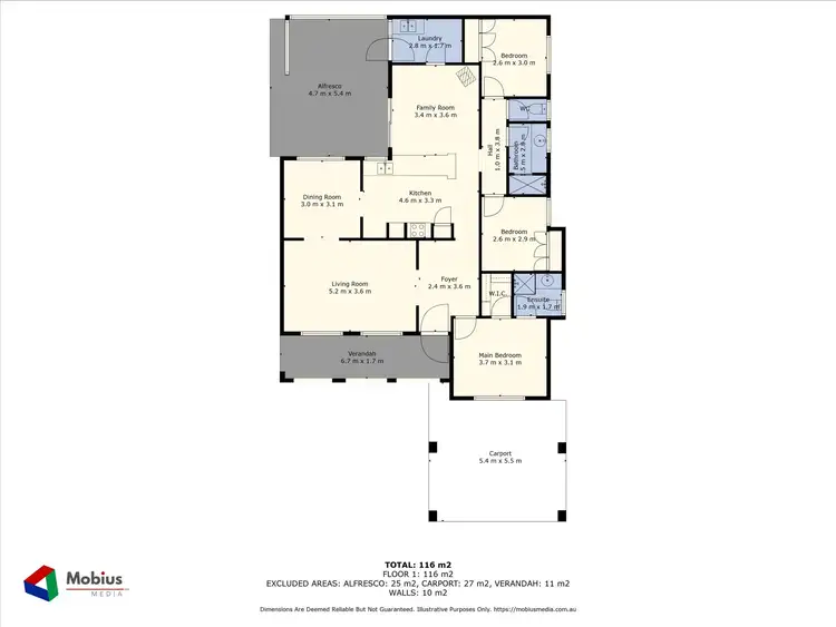 Floorplan of Homely house listing, 7 Heal Street, Hamilton Hill WA 6163