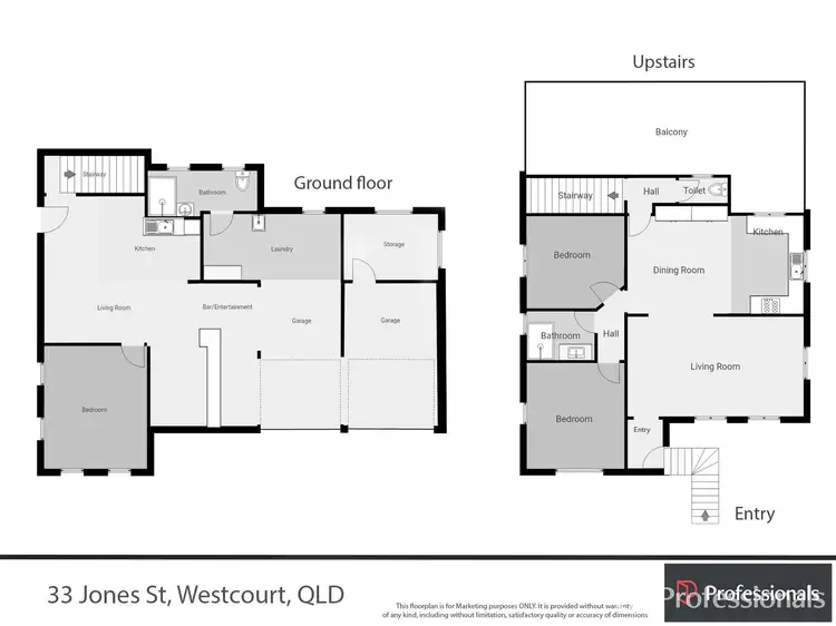 Floorplan of Homely house listing, 33 Jones Street, Westcourt QLD 4870