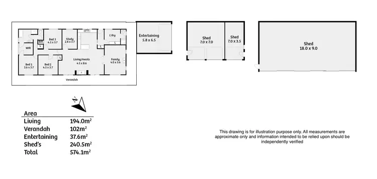 Floorplan of Homely rural property listing, 784 Back Valley Road, Back Valley SA 5211