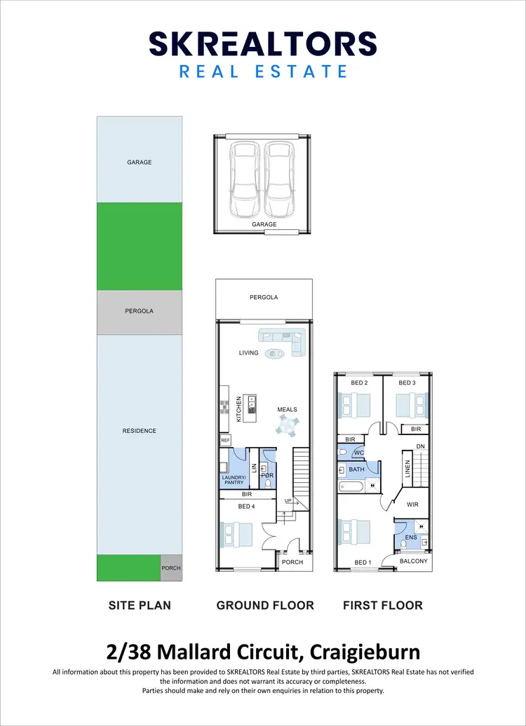 Floorplan of Homely house listing, 2/38 Mallard Circuit, Craigieburn VIC 3064