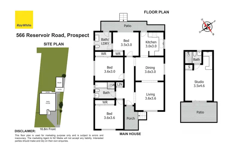 Floorplan of Homely house listing, 566 Reservoir Road, Prospect NSW 2148