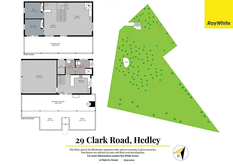 Floorplan of Homely rural property listing, 29 Clark Rd, Hedley VIC 3967
