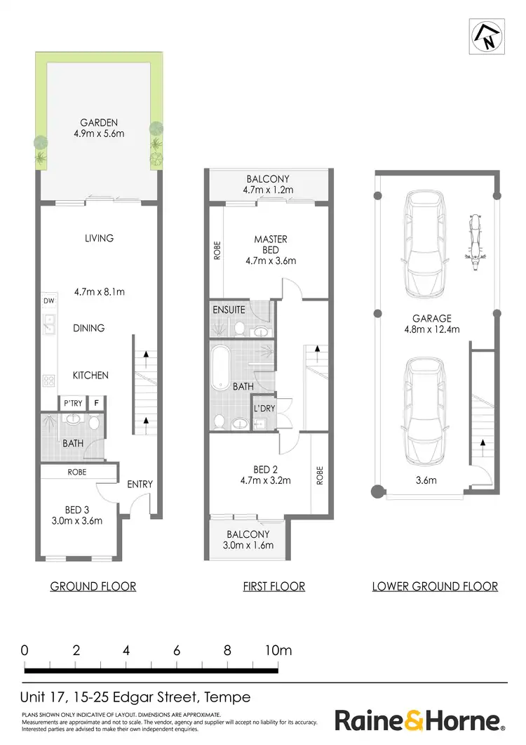 Floorplan of Homely townhouse listing, 17/15-25 Edgar Street, Tempe NSW 2044