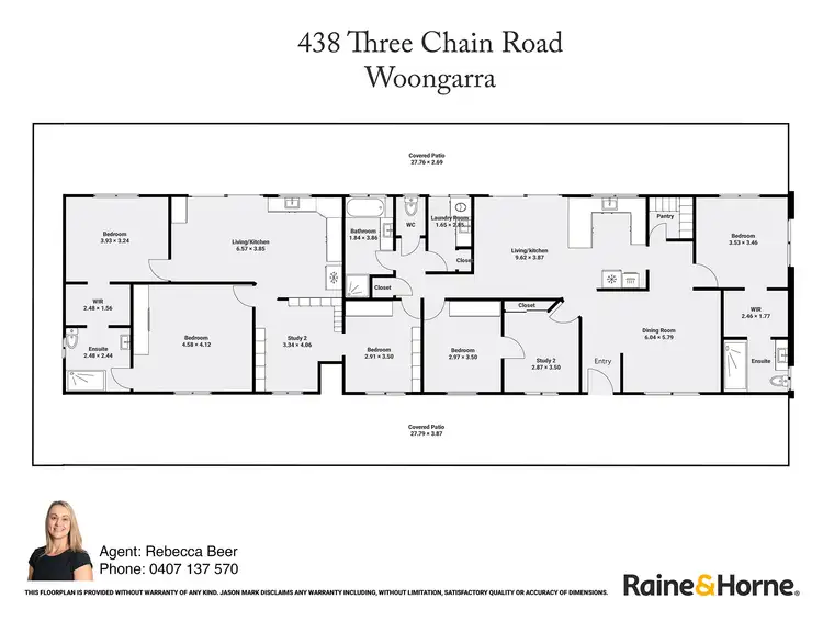 Floorplan of Homely rural property listing, 438 Three Chain Road, Woongarra QLD 4670