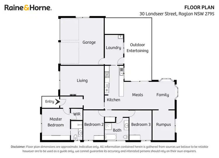 Floorplan of Homely house listing, 30 Landseer Street, Raglan NSW 2795