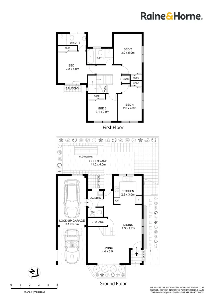 Floorplan of Homely townhouse listing, 8/83 Wolseley Street, Bexley NSW 2207