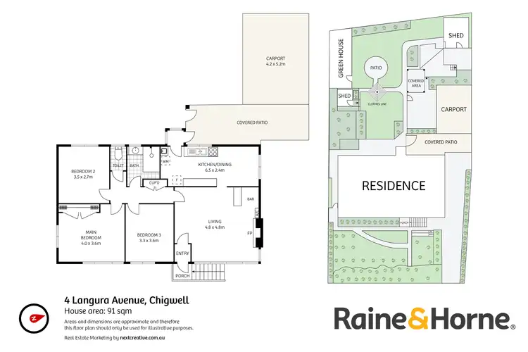 Floorplan of Homely house listing, 4 Langura Avenue, Chigwell TAS 7011