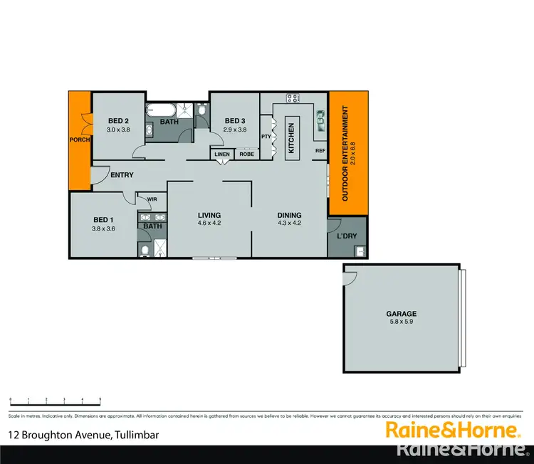 Floorplan of Homely house listing, 12 Broughton Avenue, Tullimbar NSW 2527