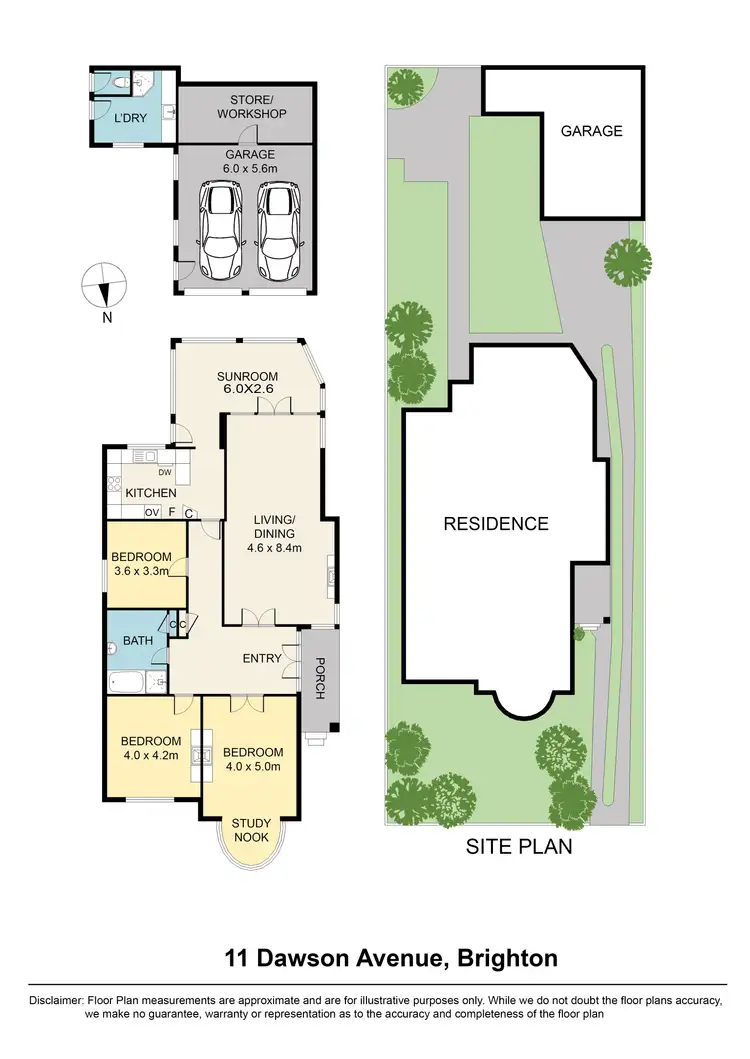 Floorplan of Homely house listing, 11 Dawson Avenue, Brighton VIC 3186