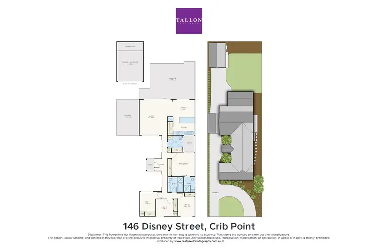 Floorplan of Homely house listing, 146 Disney Street, Crib Point VIC 3919