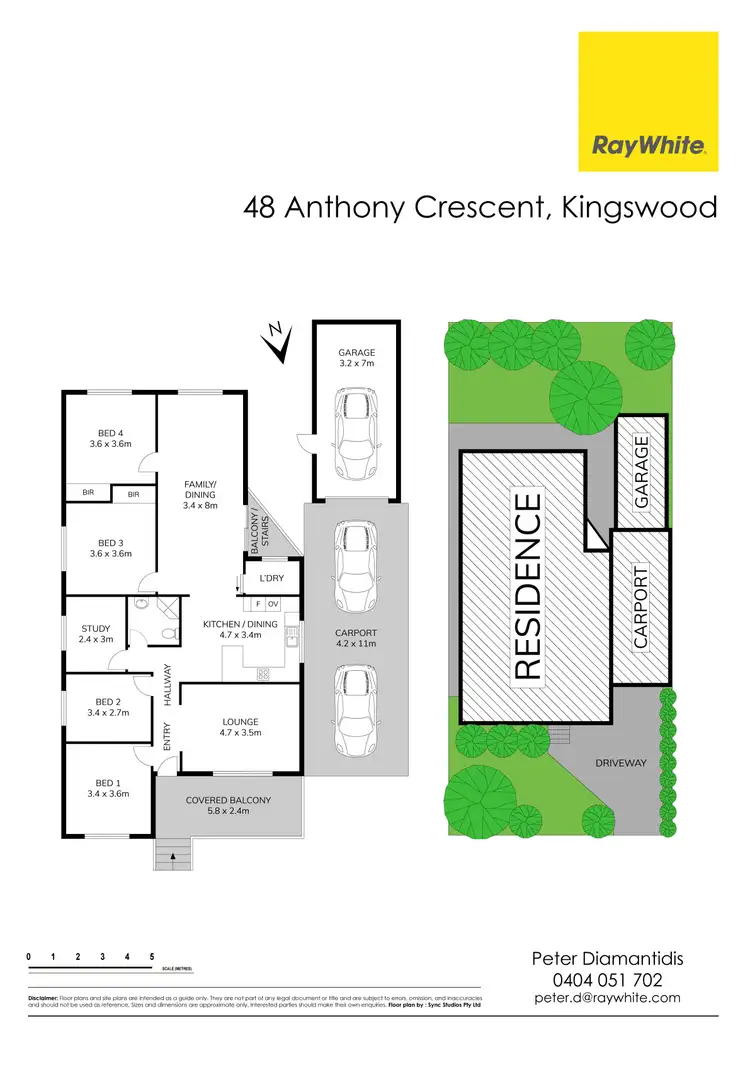 Floorplan of Homely house listing, 48 Anthony Crescent, Kingswood NSW 2747