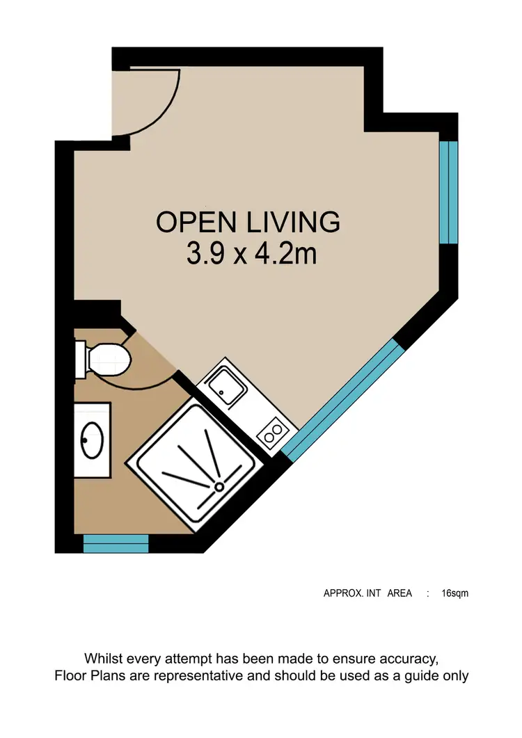 Floorplan of Homely apartment listing, 1412/108 Margaret Street, Brisbane City QLD 4000