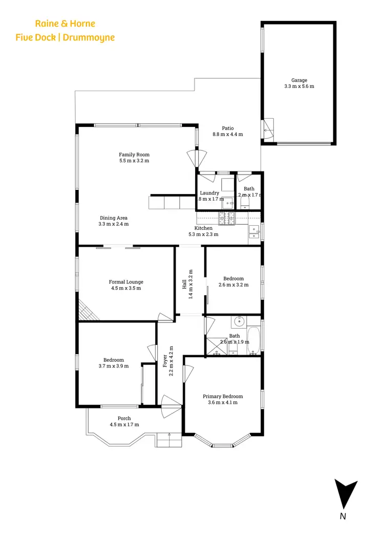 Floorplan of Homely house listing, 13 Gartfern Avenue, Wareemba NSW 2046