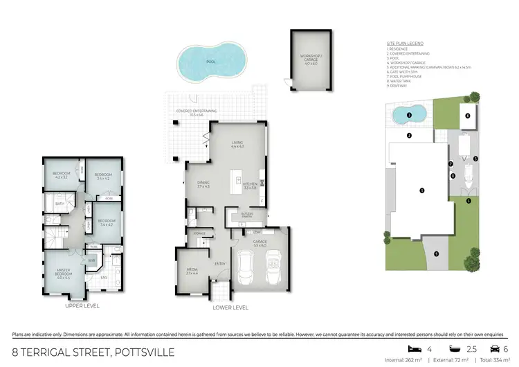 Floorplan of Homely house listing, 8 Terrigal Street, Pottsville NSW 2489