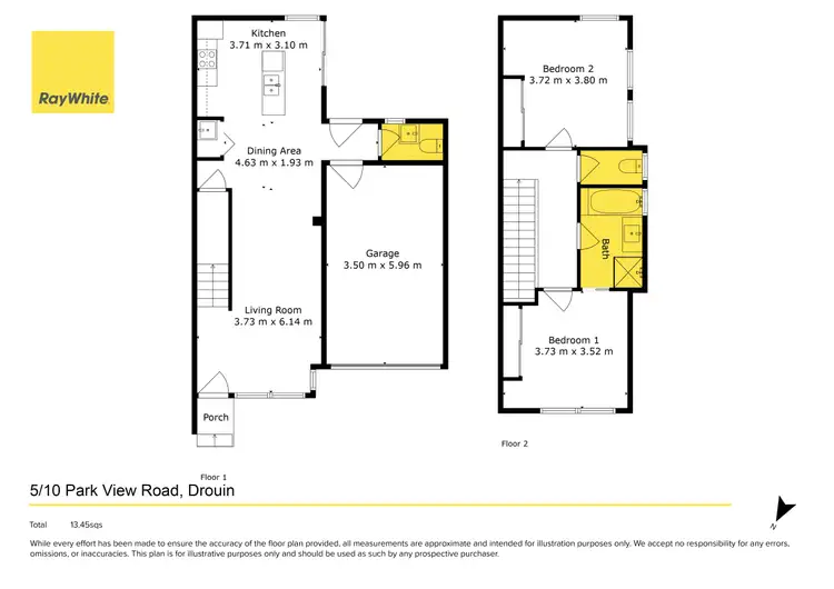 Floorplan of Homely unit listing, 5/10 Parkview Road,, Drouin VIC 3818
