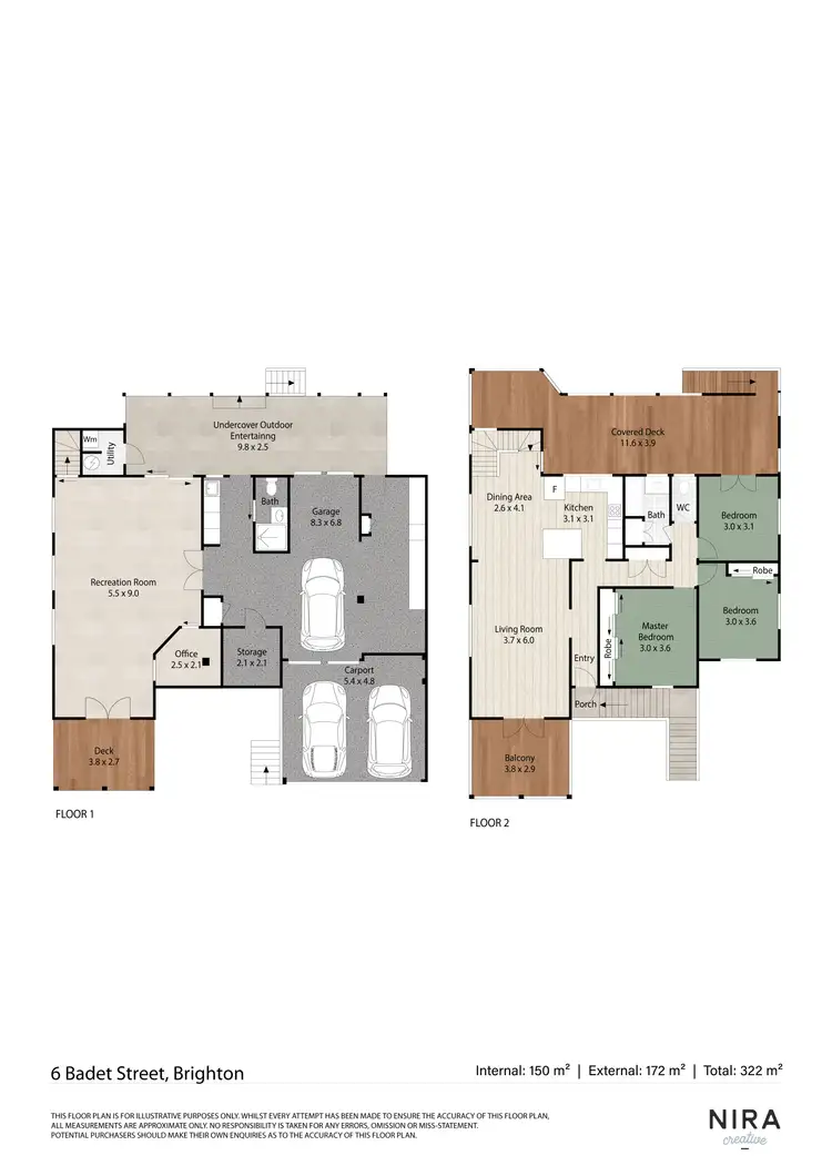 Floorplan of Homely house listing, 6 Badet Street, Brighton QLD 4017