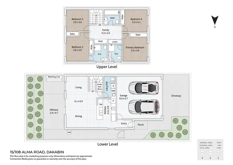 Floorplan of Homely house listing, 15/108 Alma Road, Dakabin QLD 4503