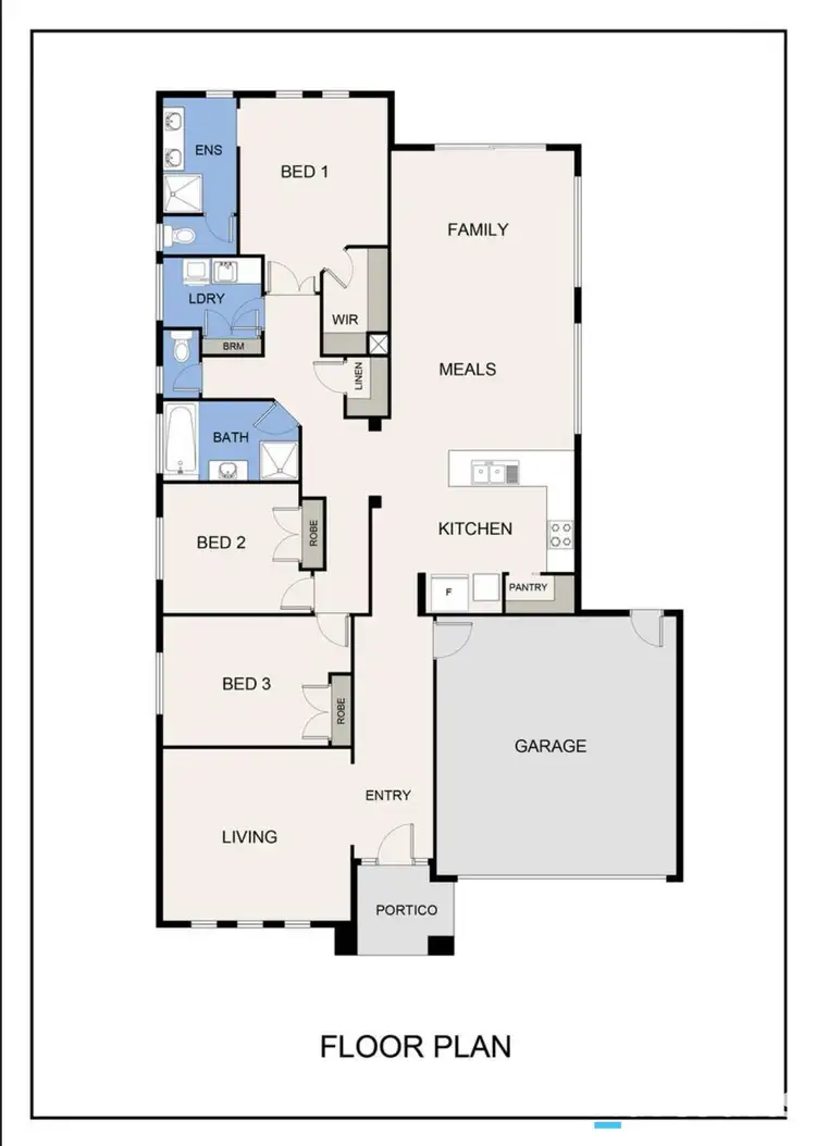 Floorplan of Homely house listing, 9 Doonie Way, Pakenham VIC 3810
