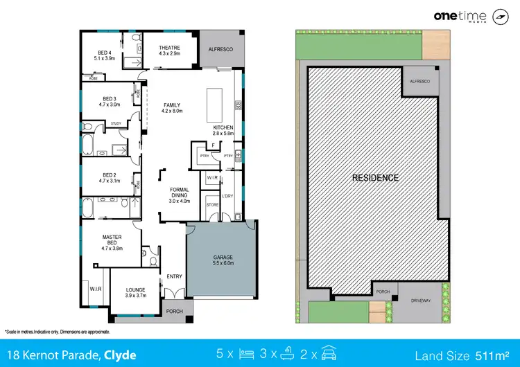 Floorplan of Homely house listing, 18 Kernot Parade, Clyde VIC 3978