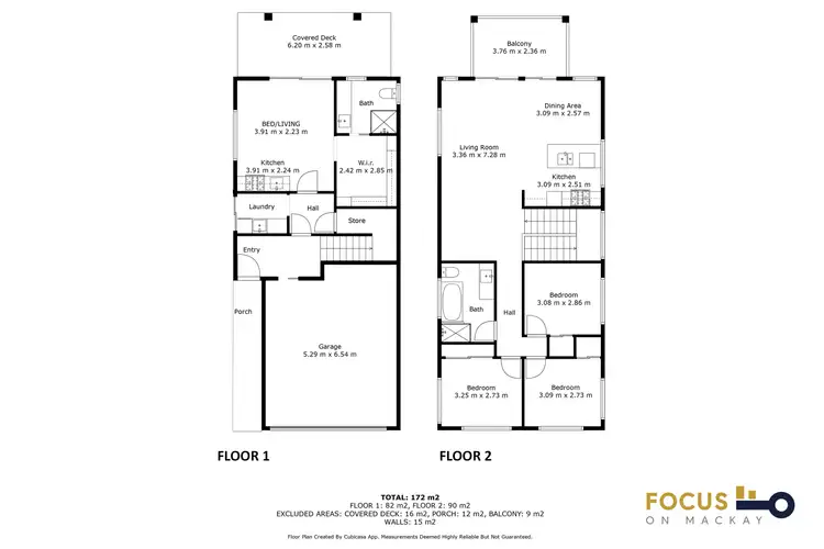 Floorplan of Homely townhouse listing, 22 Michigan Way, Andergrove QLD 4740