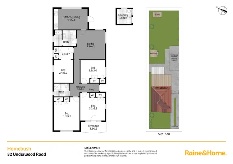 Floorplan of Homely house listing, 82 Underwood Road, Homebush NSW 2140