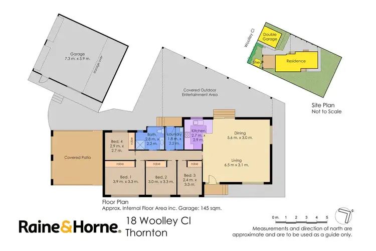 Floorplan of Homely house listing, 18 Woolley Close, Thornton NSW 2322