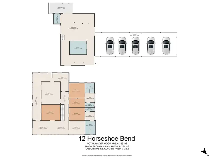 Floorplan of Homely house listing, 12 Horseshoe Bend, Gympie QLD 4570