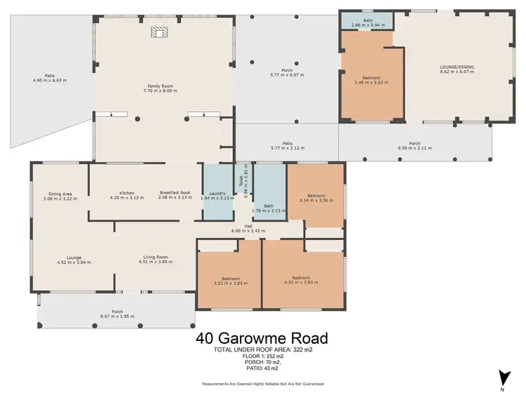 Floorplan of Homely house listing, 40 Garowme Road, Tamaree QLD 4570