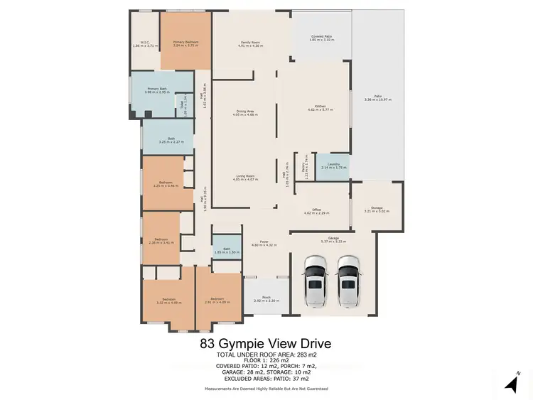 Floorplan of Homely house listing, 83 Gympie View Drive, Southside QLD 4570