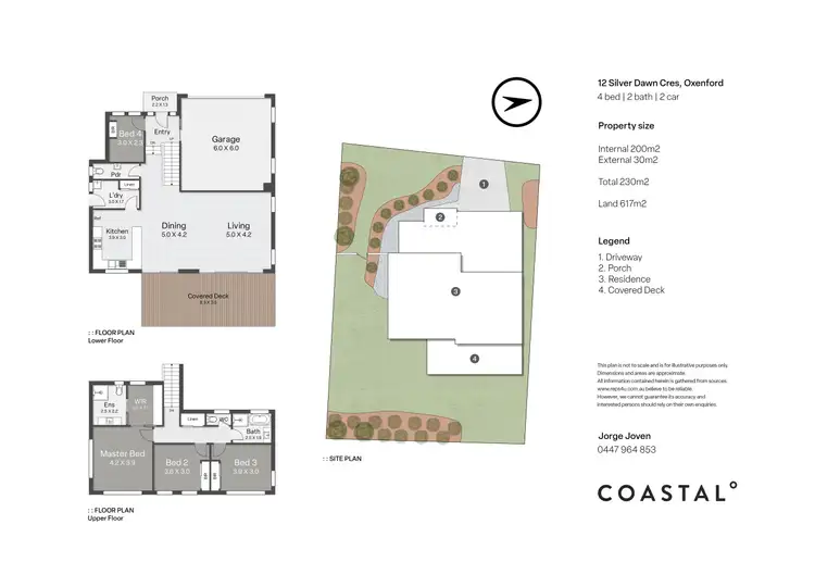 Floorplan of Homely house listing, 12 Silver Dawn Crescent, Oxenford QLD 4210