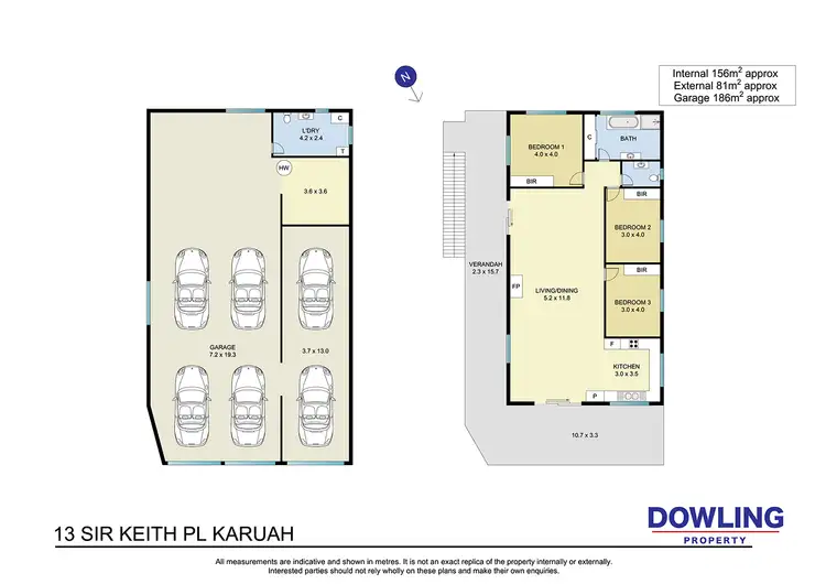Floorplan of Homely house listing, 13 Sir Keith Place, Karuah NSW 2324