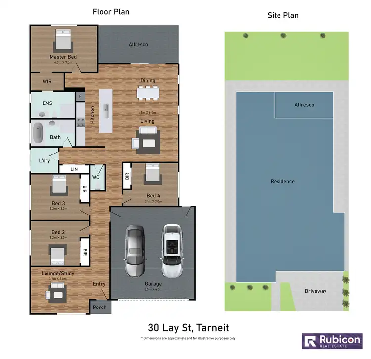 Floorplan of Homely house listing, 30 Lay Street, Tarneit VIC 3029