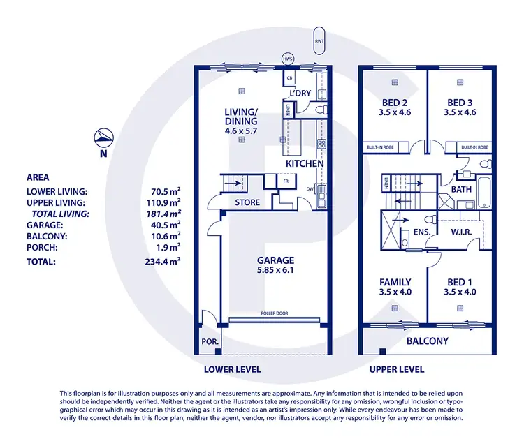 Floorplan of Homely house listing, 11 Cypress Grove, Mount Barker SA 5251