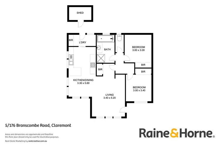 Floorplan of Homely house listing, 5/176 Branscombe Road, Claremont TAS 7011