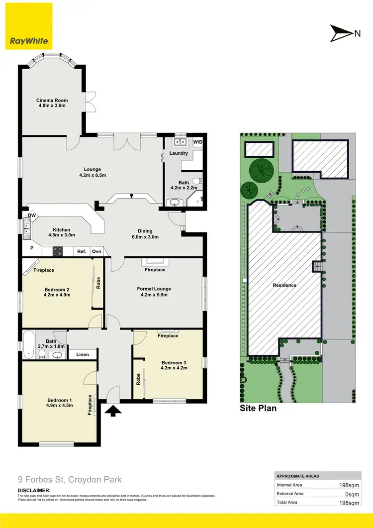 Floorplan of Homely house listing, 9 Forbes Street, Croydon Park NSW 2133