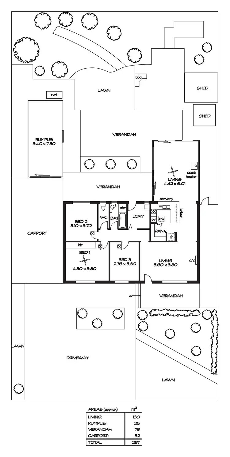 Floorplan of Homely house listing, 27 Liberman Road, Para Hills SA 5096
