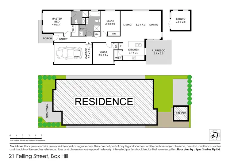 Floorplan of Homely house listing, 21 Felling Street, Box Hill NSW 2765