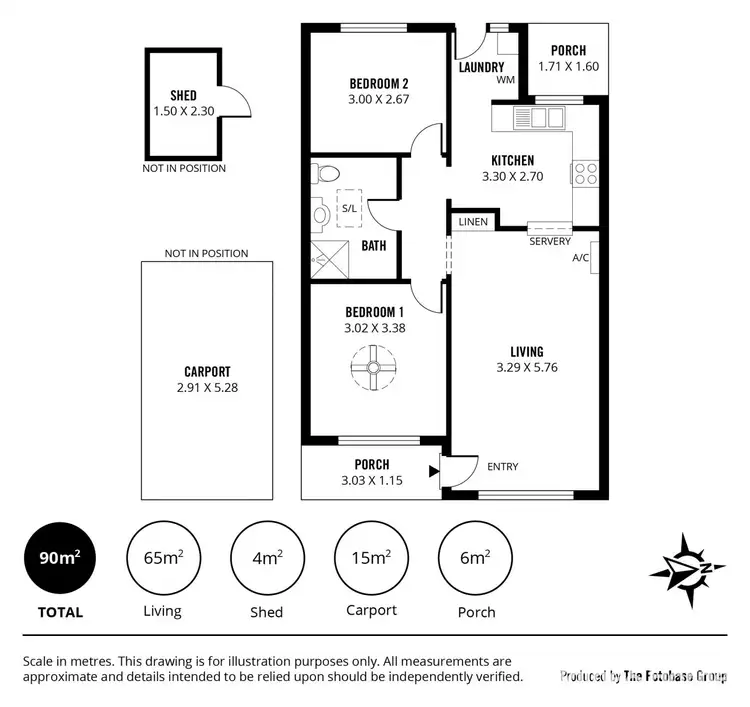 Floorplan of Homely house listing, 2/350 Main South Road, Morphett Vale SA 5162