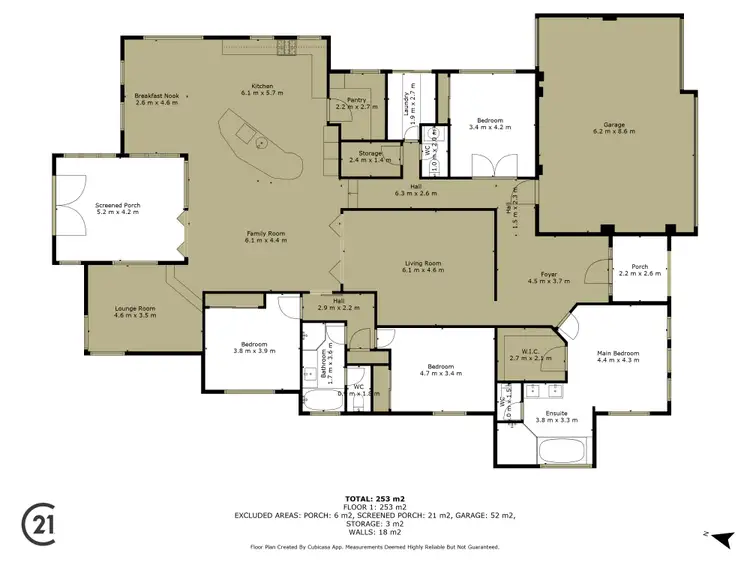 Floorplan of Homely house listing, 24 Honeymyrtle Grange, Halls Head WA 6210