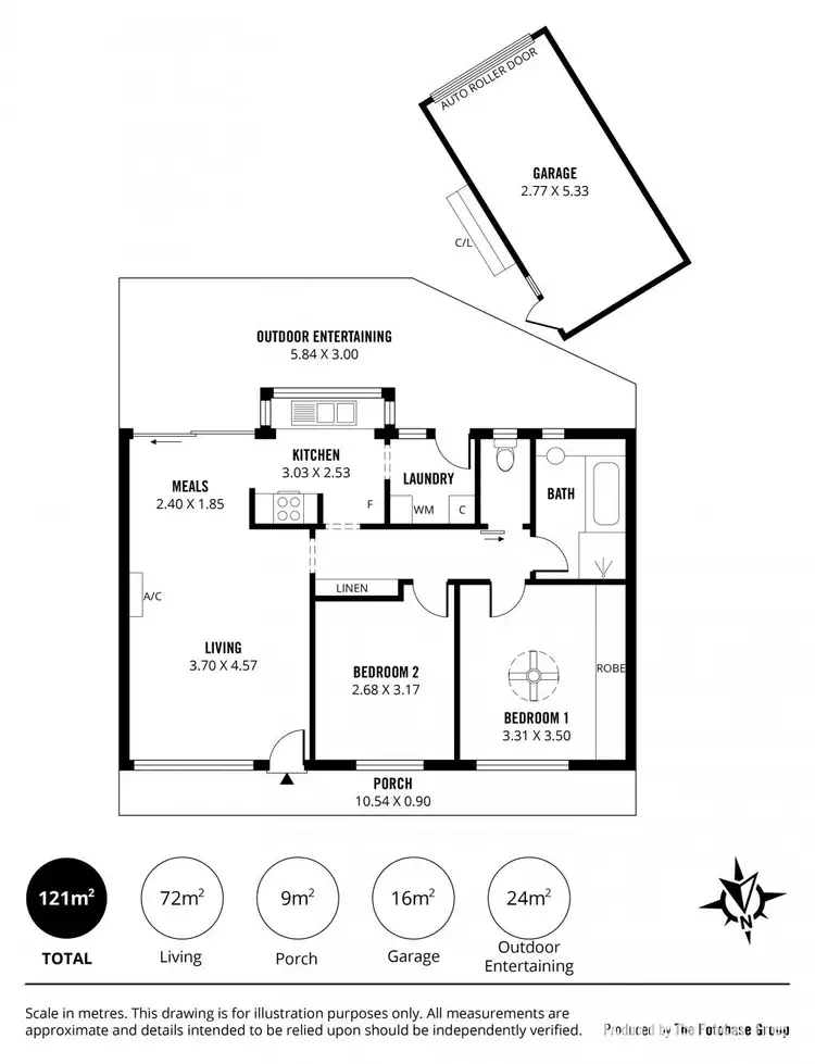Floorplan of Homely unit listing, 13/26-30 Richards Drive, Morphett Vale SA 5162
