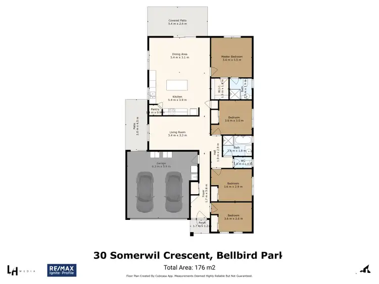 Floorplan of Homely house listing, 30 Somerwil Crescent, Bellbird Park QLD 4300
