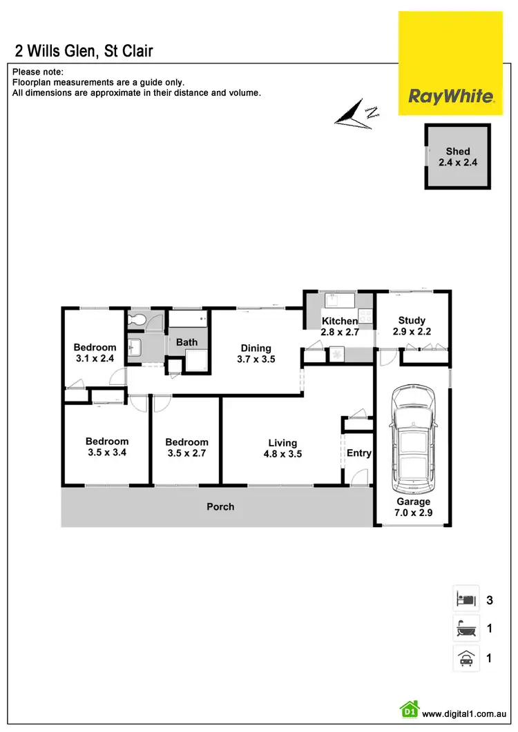 Floorplan of Homely house listing, 2 Wills Glen, St Clair NSW 2759
