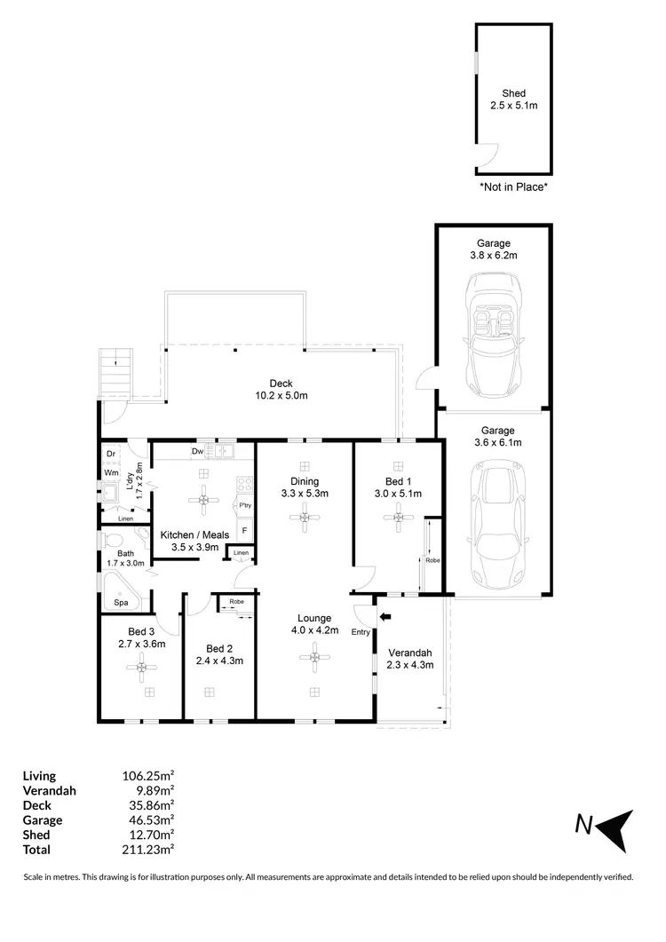 Floorplan of Homely house listing, 19 Alton Avenue, Gilles Plains SA 5086