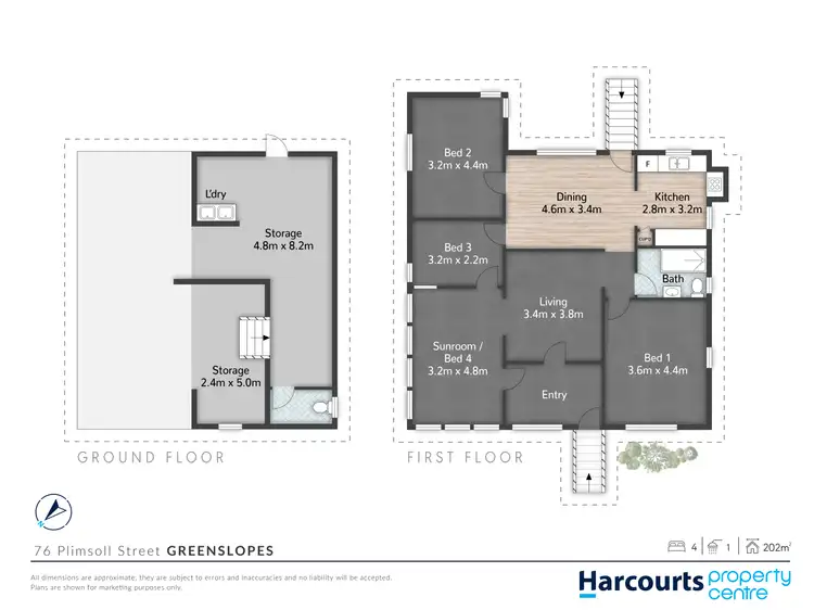 Floorplan of Homely house listing, 76 Plimsoll Street, Greenslopes QLD 4120