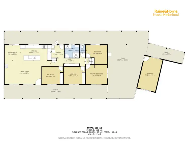 Floorplan of Homely house listing, 254 Toolborough Road, Yandina Creek QLD 4561